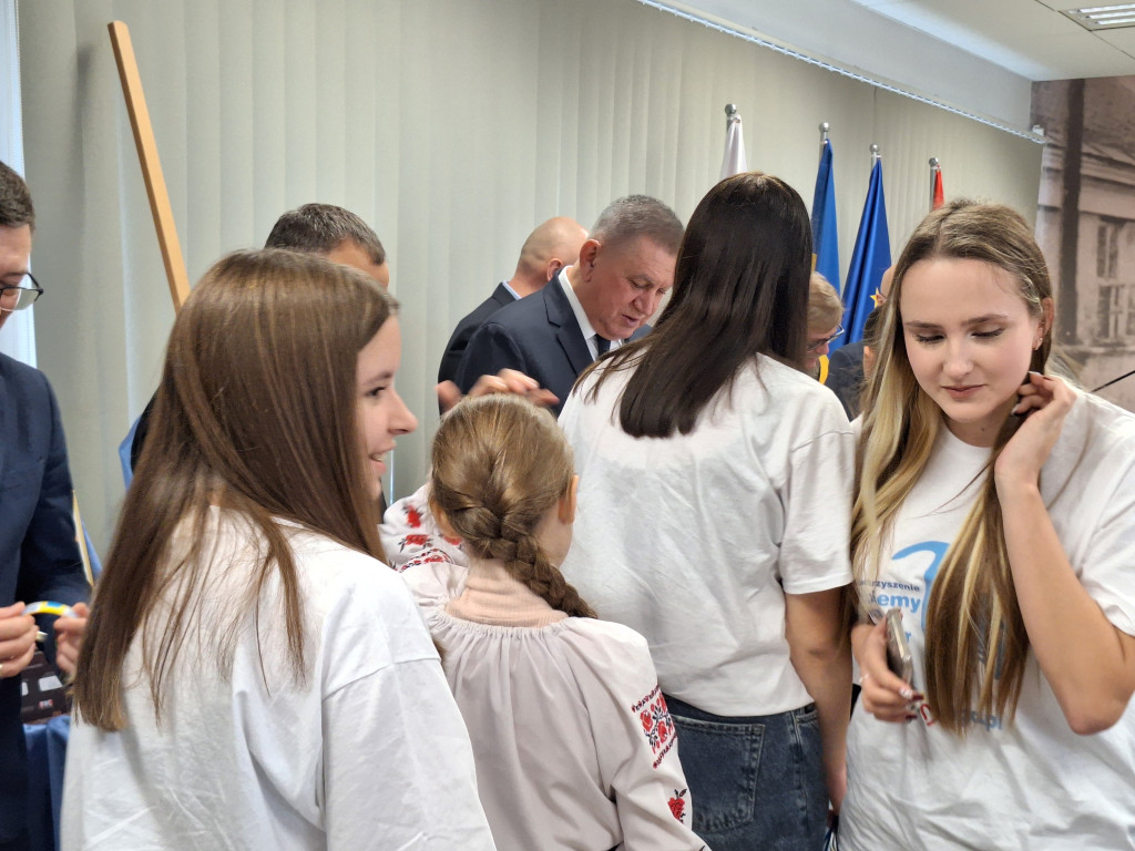 Spotkanie z ambasadorem Ukrainy w płońskim ratuszu