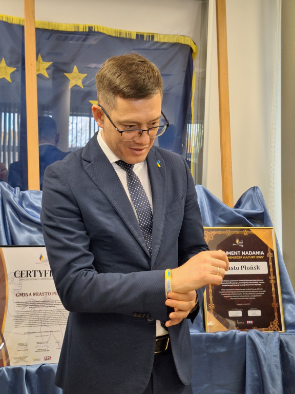 Spotkanie z ambasadorem Ukrainy w płońskim ratuszu