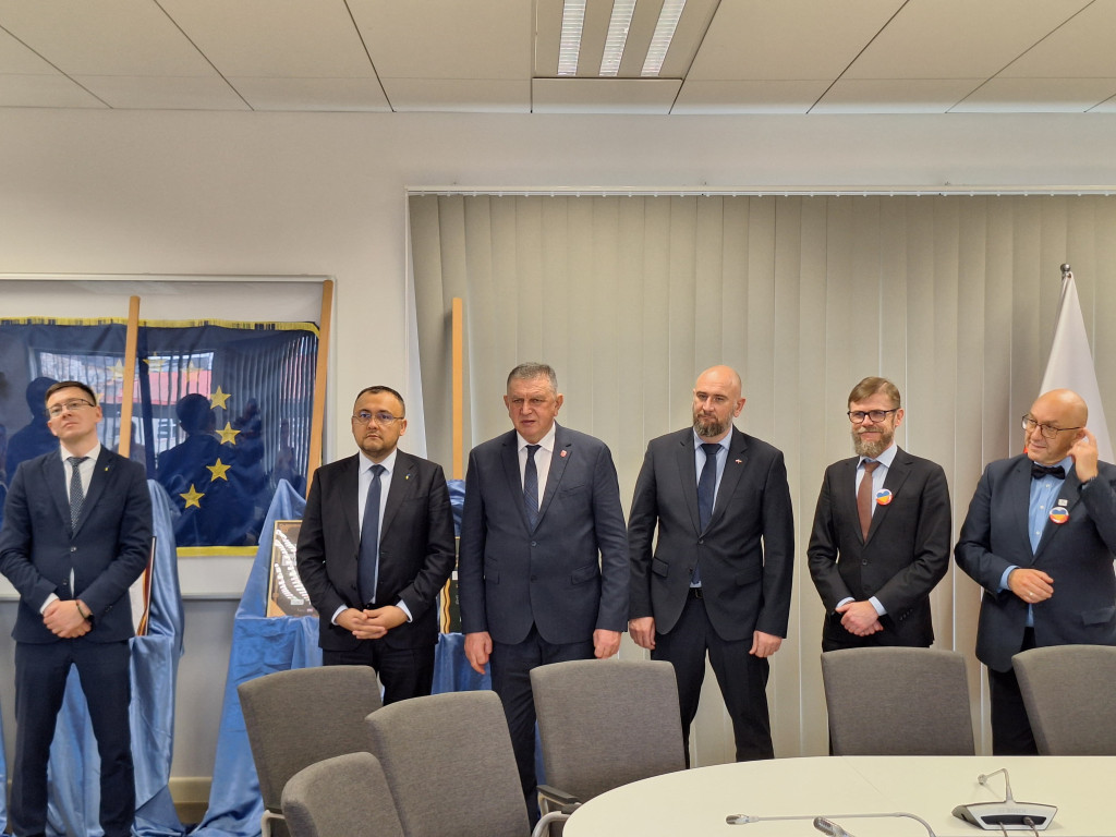 Spotkanie z ambasadorem Ukrainy w płońskim ratuszu