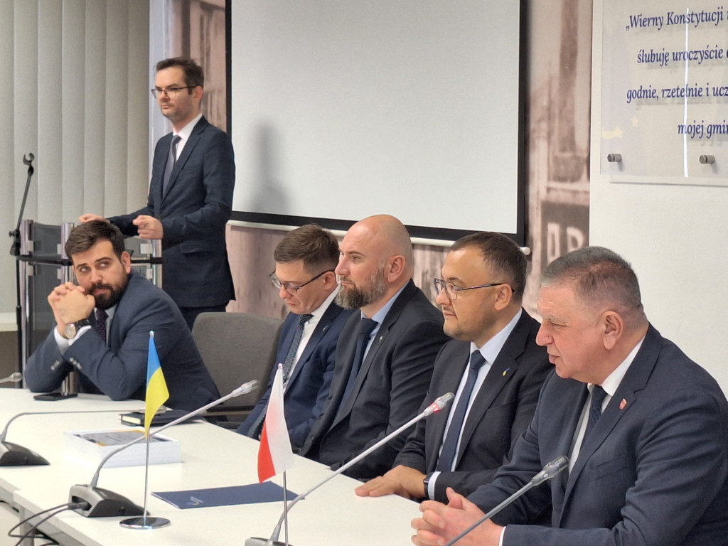 Spotkanie z ambasadorem Ukrainy w płońskim ratuszu