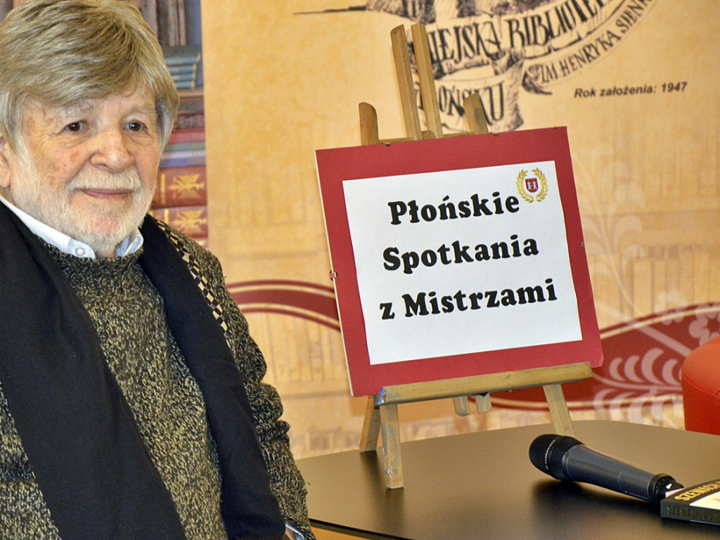 O Ben Gurionie, lapidarium i antysemityzmie... Profesor Weiss w Płońsku [FOTO]