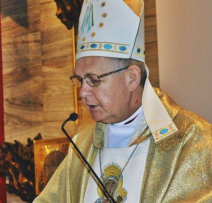 Płońszczanie dziękowali za chrzest w obecności abp Tomasza Pety [FOTO]
