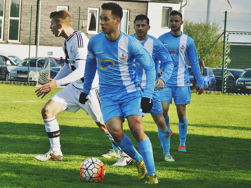 Czerwona kartka dla Legii i napór Błękitnych [FOTO]