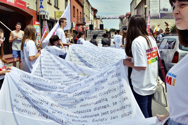 Marsz dla Życia i Rodziny w Płońsku [FOTO]
