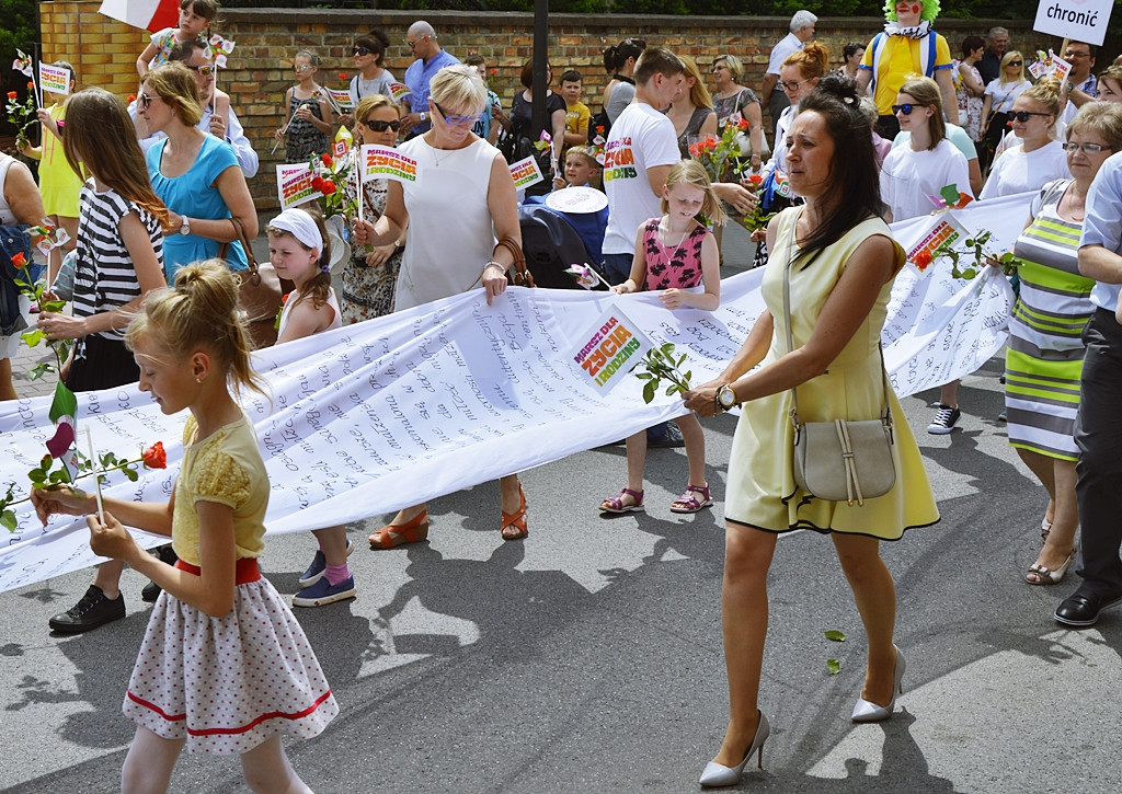 Marsz dla Życia i Rodziny w Płońsku [FOTO]