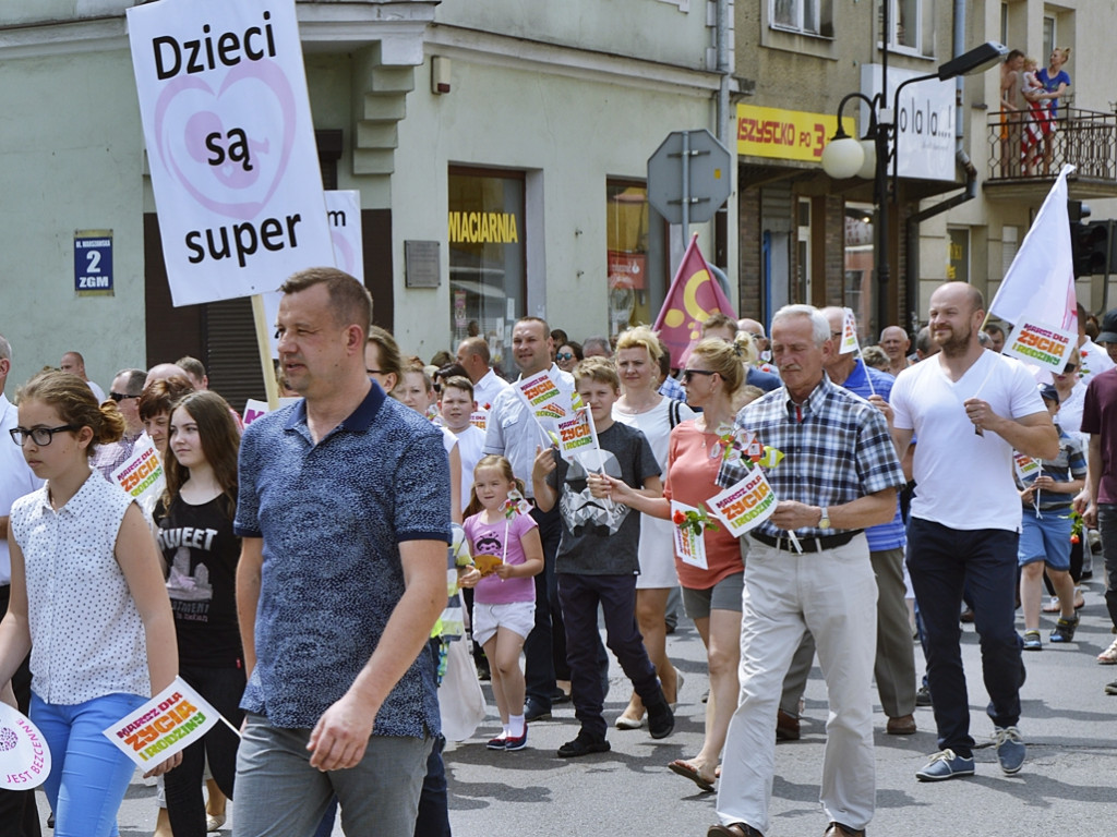 Marsz dla Życia i Rodziny w Płońsku [FOTO]