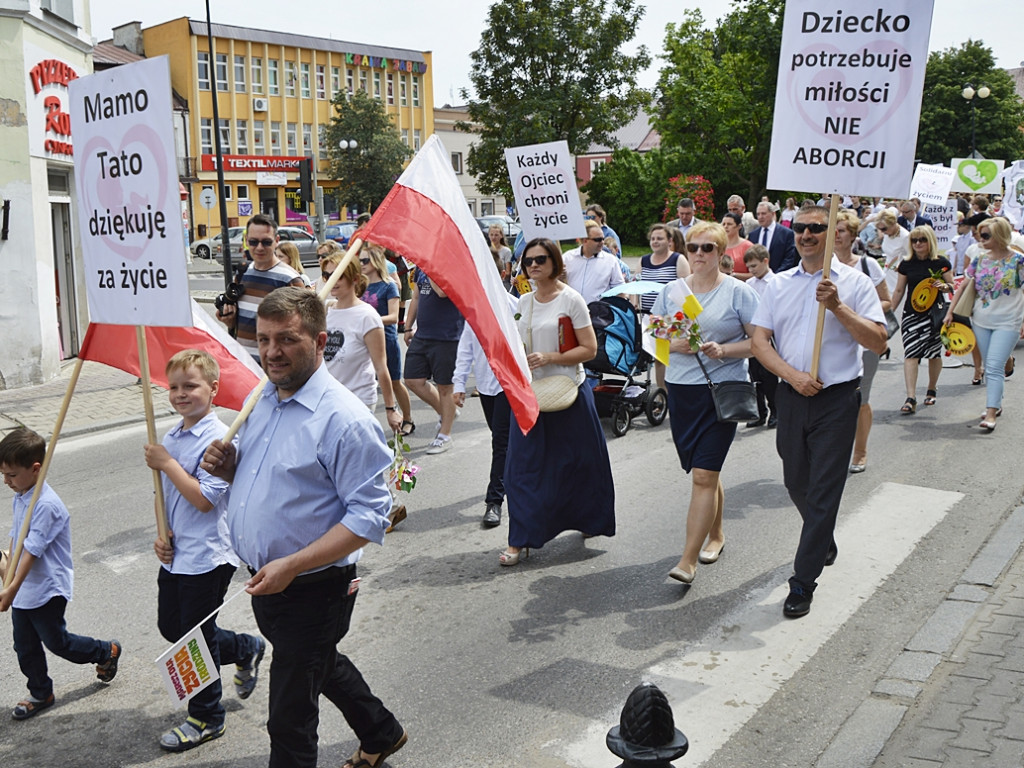Marsz dla Życia i Rodziny w Płońsku [FOTO]