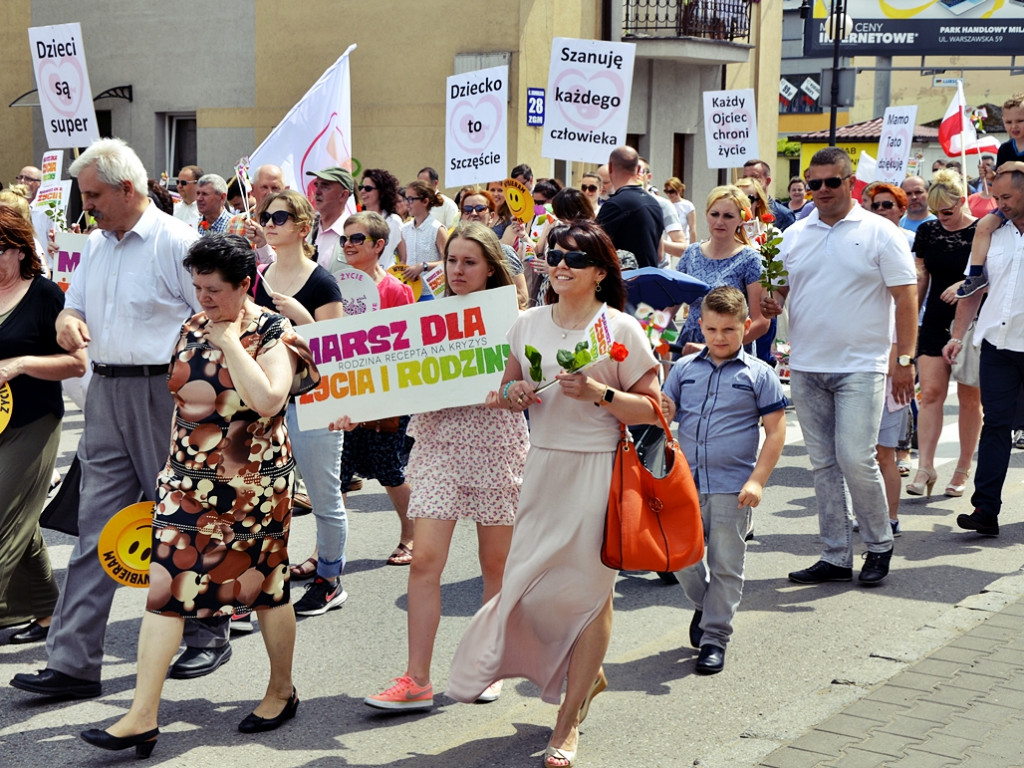Marsz dla Życia i Rodziny w Płońsku [FOTO]