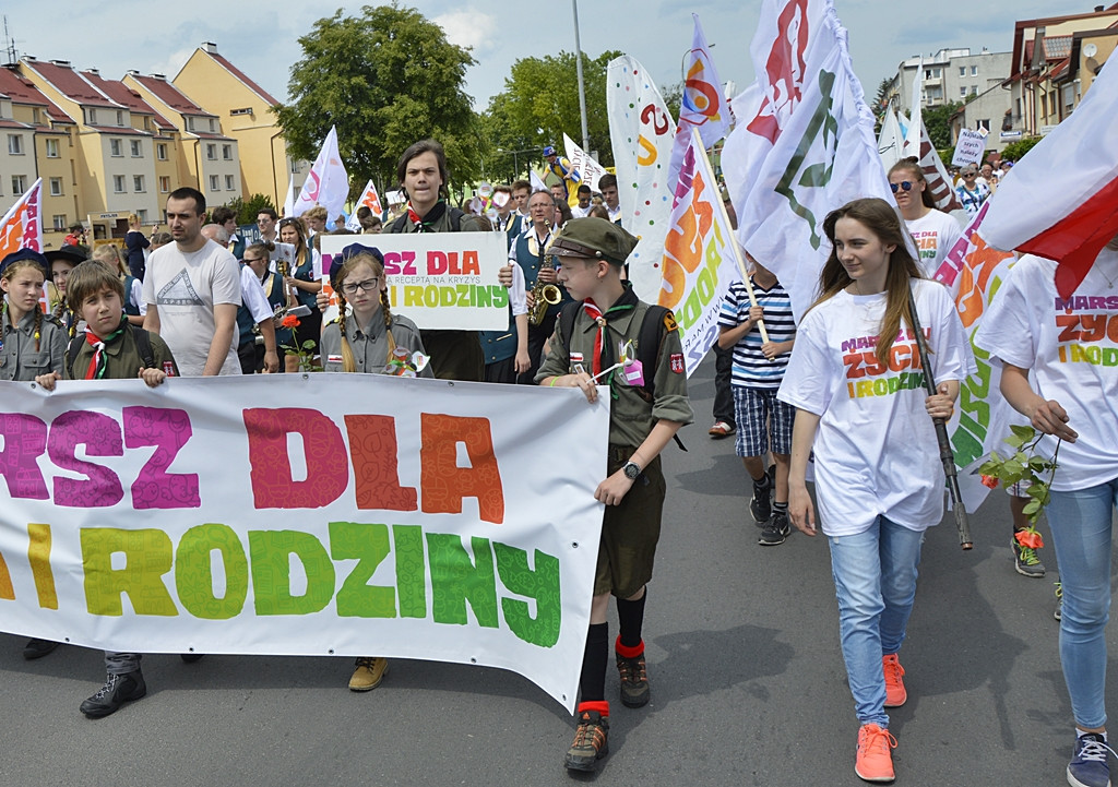 Marsz dla Życia i Rodziny w Płońsku [FOTO]