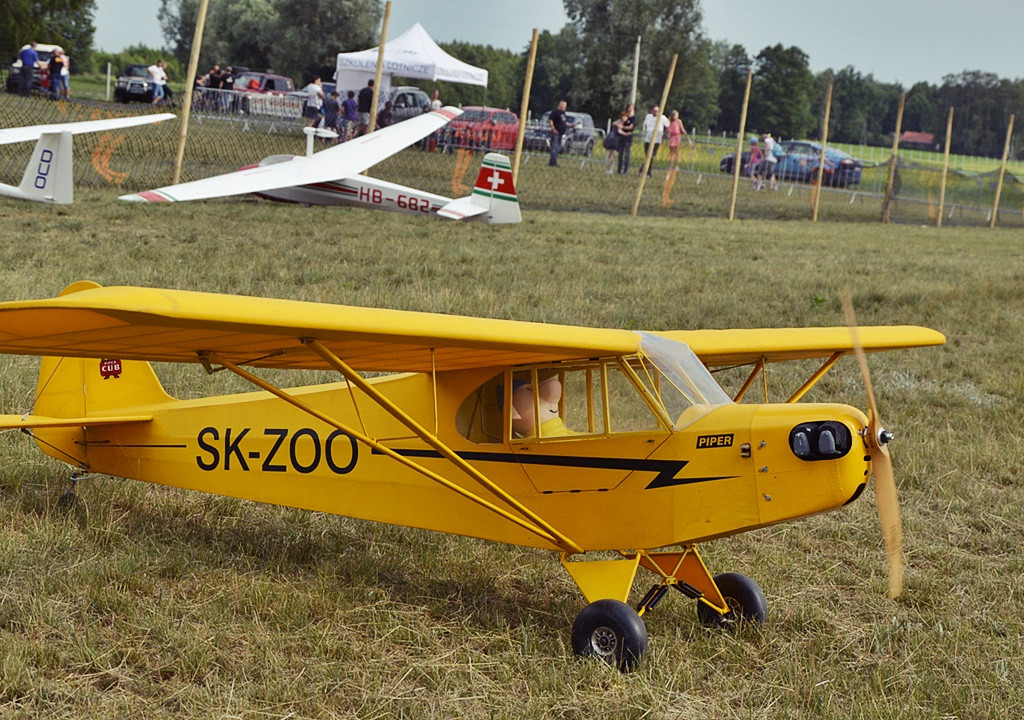 Udane lądowanie w Milewie mimo ciemnych chmur [FOTO]
