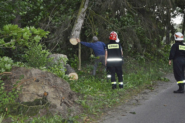 Opłakane skutki wichury w gminie Sochocin. Fatalna sytuacja w Smardzewie [FOTO]