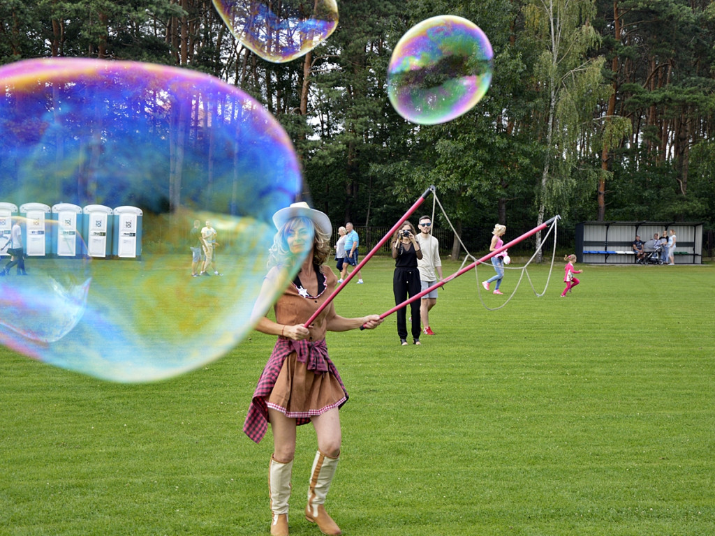 Sochocińska impreza pod chmurką w obiektywie PwS