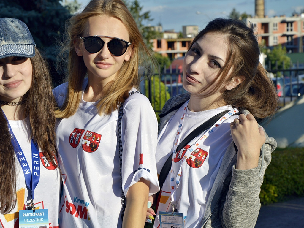 Powitaliśmy pielgrzymów na ich drodze do Krakowa [FOTO-VIDEO]