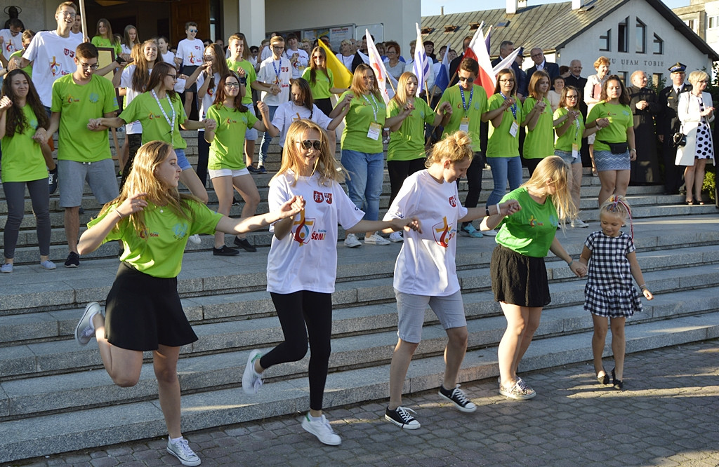 Powitaliśmy pielgrzymów na ich drodze do Krakowa [FOTO-VIDEO]