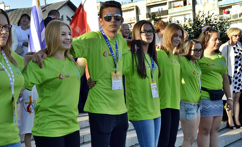 Powitaliśmy pielgrzymów na ich drodze do Krakowa [FOTO-VIDEO]