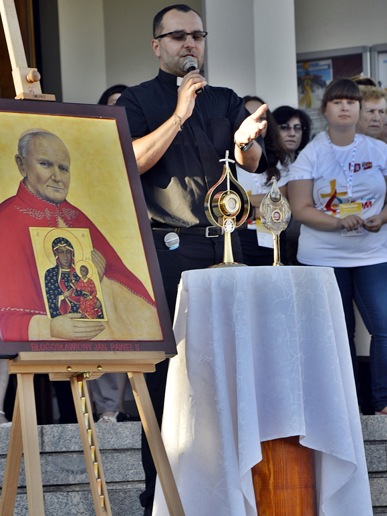 Powitaliśmy pielgrzymów na ich drodze do Krakowa [FOTO-VIDEO]
