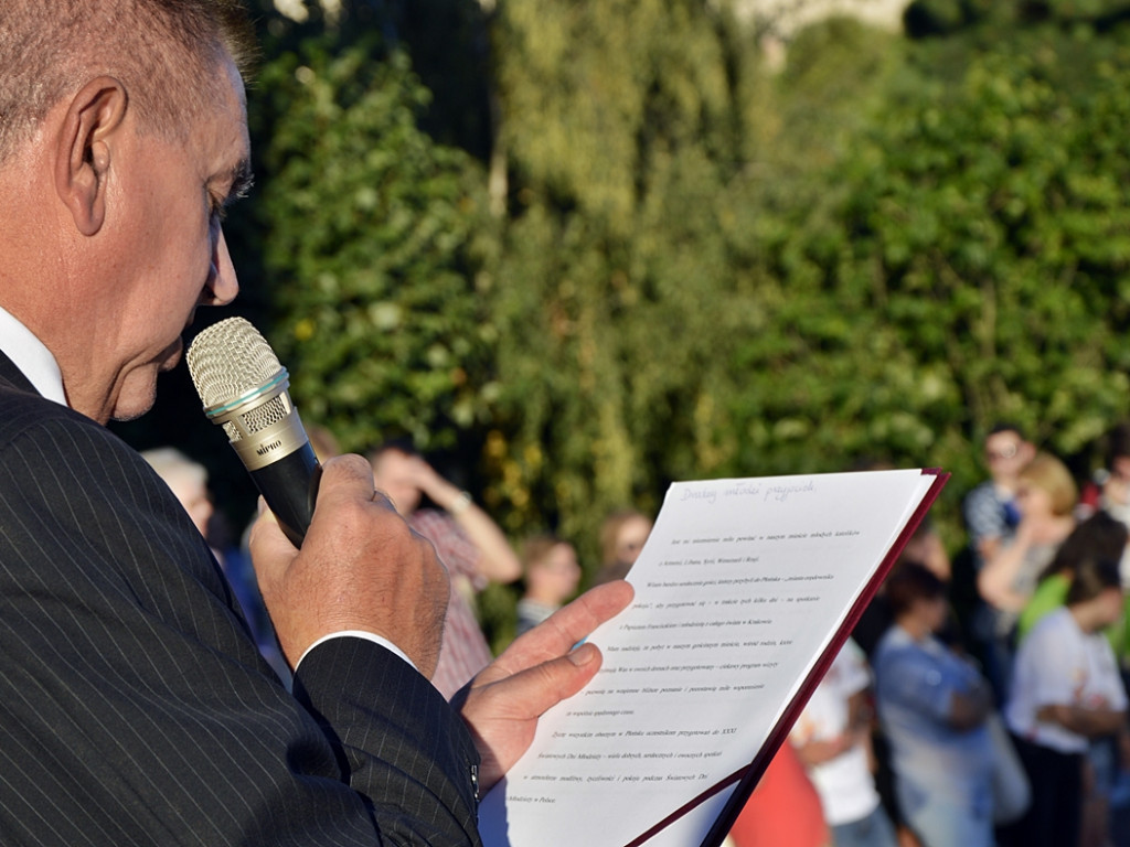 Powitaliśmy pielgrzymów na ich drodze do Krakowa [FOTO-VIDEO]