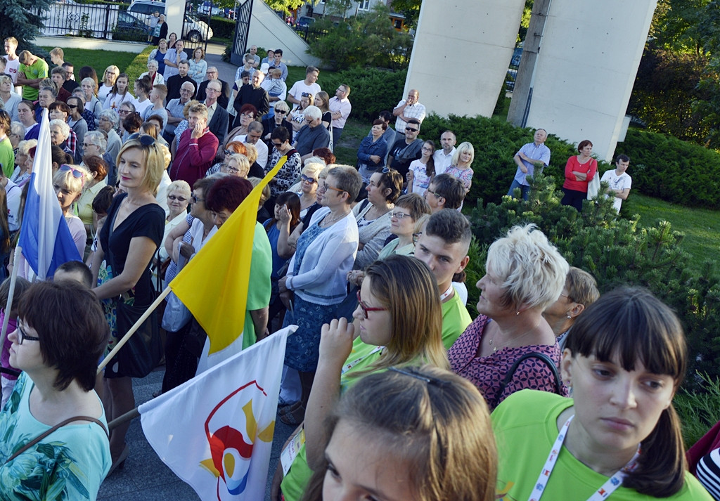 Powitaliśmy pielgrzymów na ich drodze do Krakowa [FOTO-VIDEO]