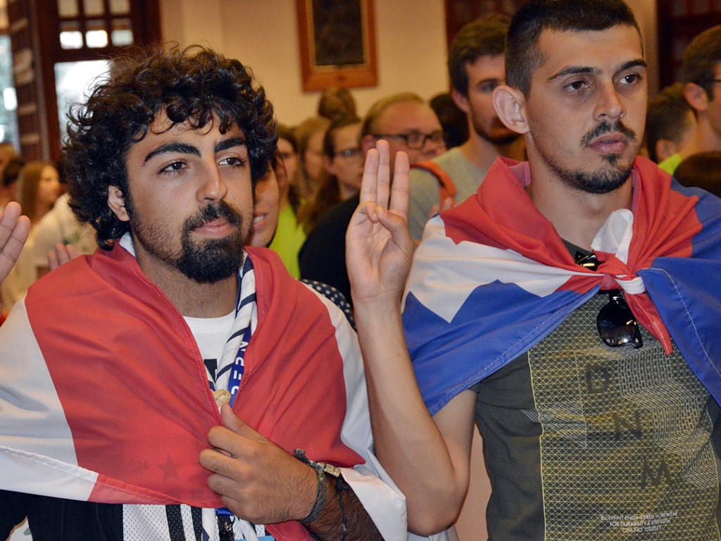 Powitaliśmy pielgrzymów na ich drodze do Krakowa [FOTO-VIDEO]