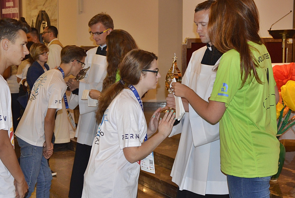 Powitaliśmy pielgrzymów na ich drodze do Krakowa [FOTO-VIDEO]