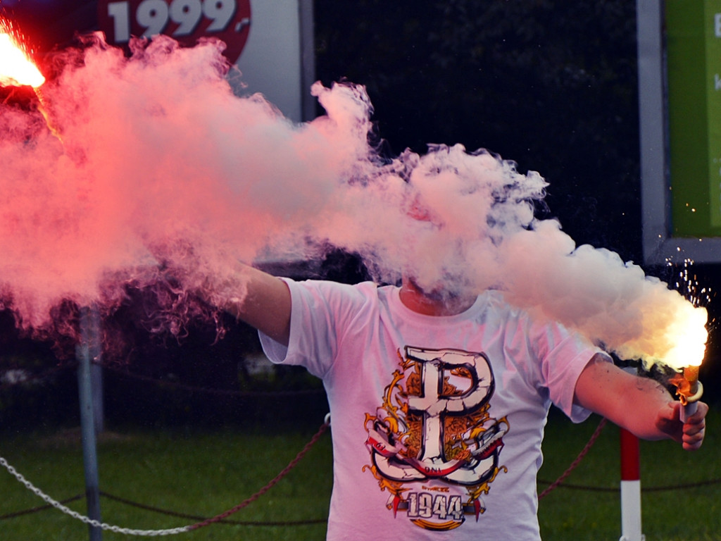 Pamiętamy i będziemy pamiętać! Punkt 17 zamarł ruch przy płońskim rondzie [FOTO]