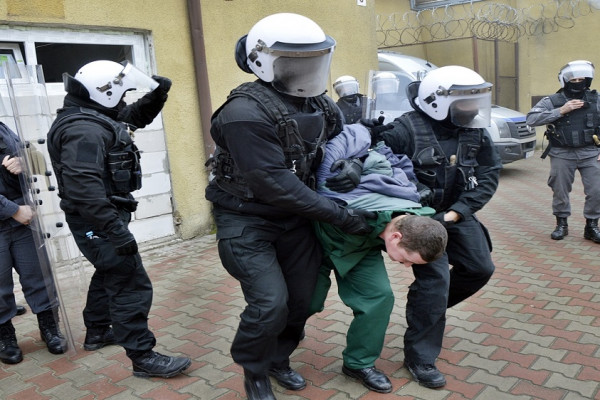 Działo się w płońskim areszcie śledczym [FOTORELACJA]