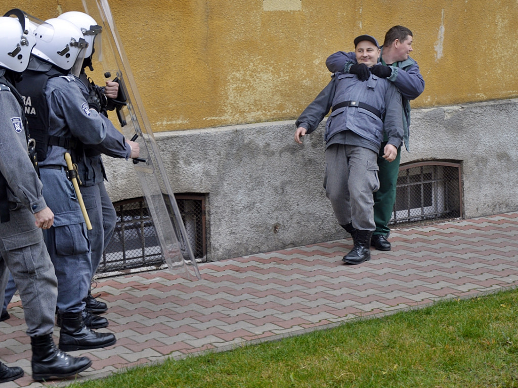 Działo się w płońskim areszcie śledczym [FOTORELACJA]
