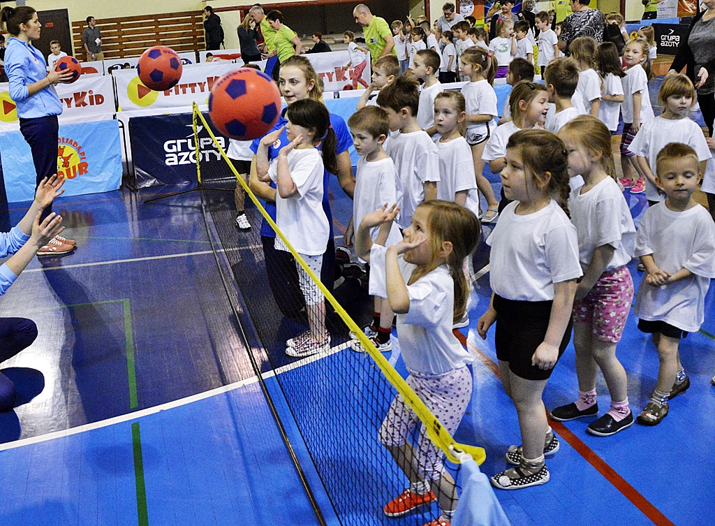 Przedszkoliada Tour 2017 w Płońsku z siatkarską gwiazdą światowego formatu [FOTORELACJA]