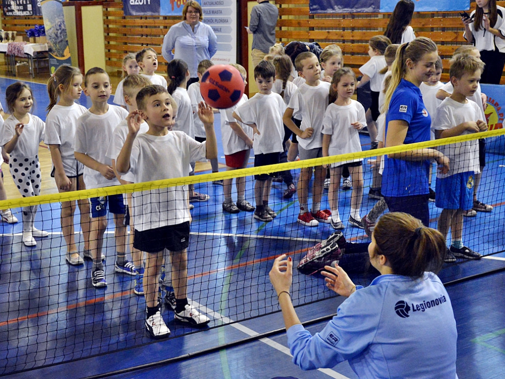 Przedszkoliada Tour 2017 w Płońsku z siatkarską gwiazdą światowego formatu [FOTORELACJA]