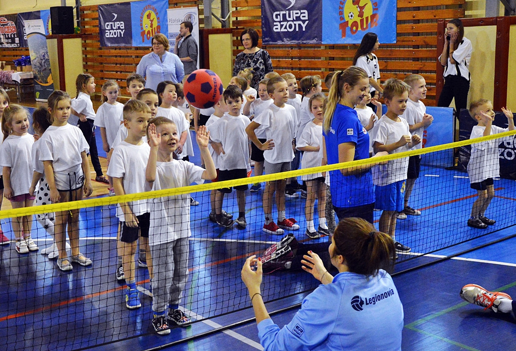Przedszkoliada Tour 2017 w Płońsku z siatkarską gwiazdą światowego formatu [FOTORELACJA]