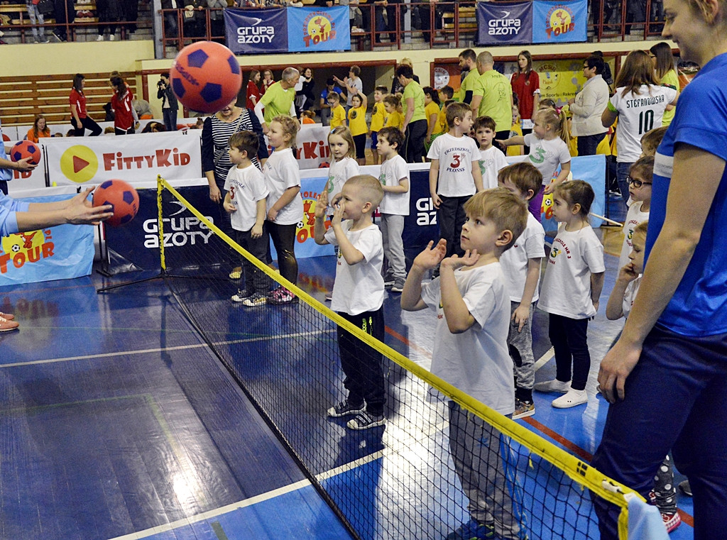 Przedszkoliada Tour 2017 w Płońsku z siatkarską gwiazdą światowego formatu [FOTORELACJA]