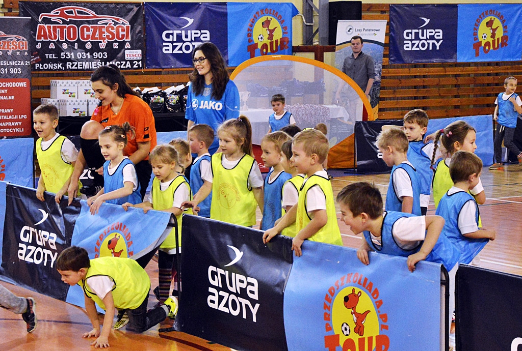 Przedszkoliada Tour 2017 w Płońsku z siatkarską gwiazdą światowego formatu [FOTORELACJA]