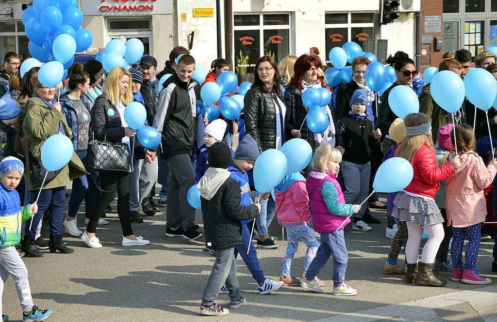 Płońsk w niebieskich barwach [FOTORELACJA]