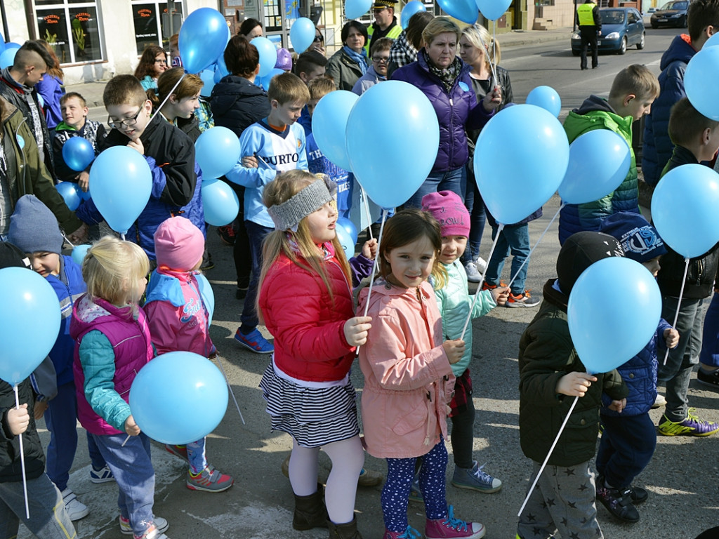 Płońsk w niebieskich barwach [FOTORELACJA]