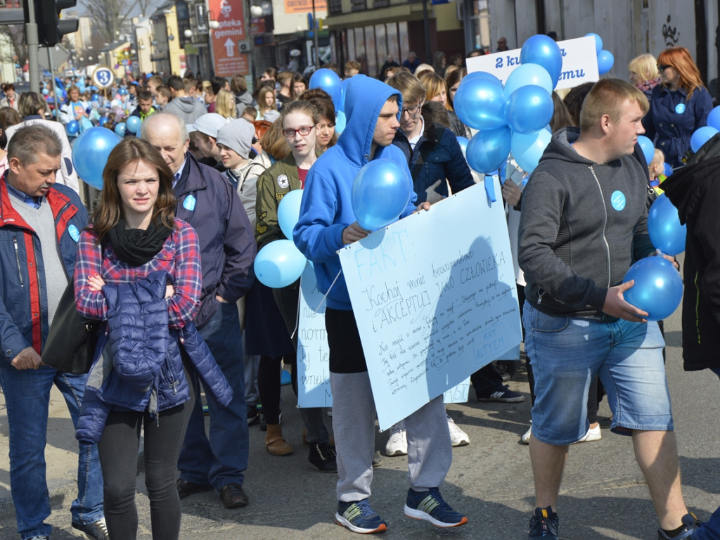 Płońsk w niebieskich barwach [FOTORELACJA]