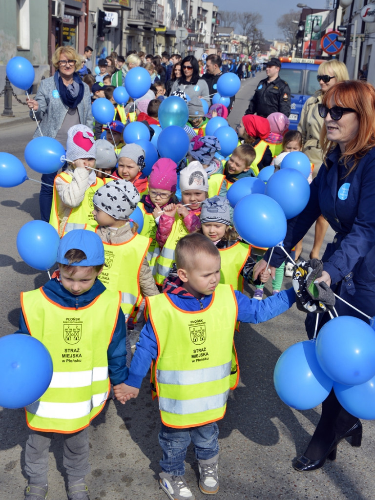 Płońsk w niebieskich barwach [FOTORELACJA]
