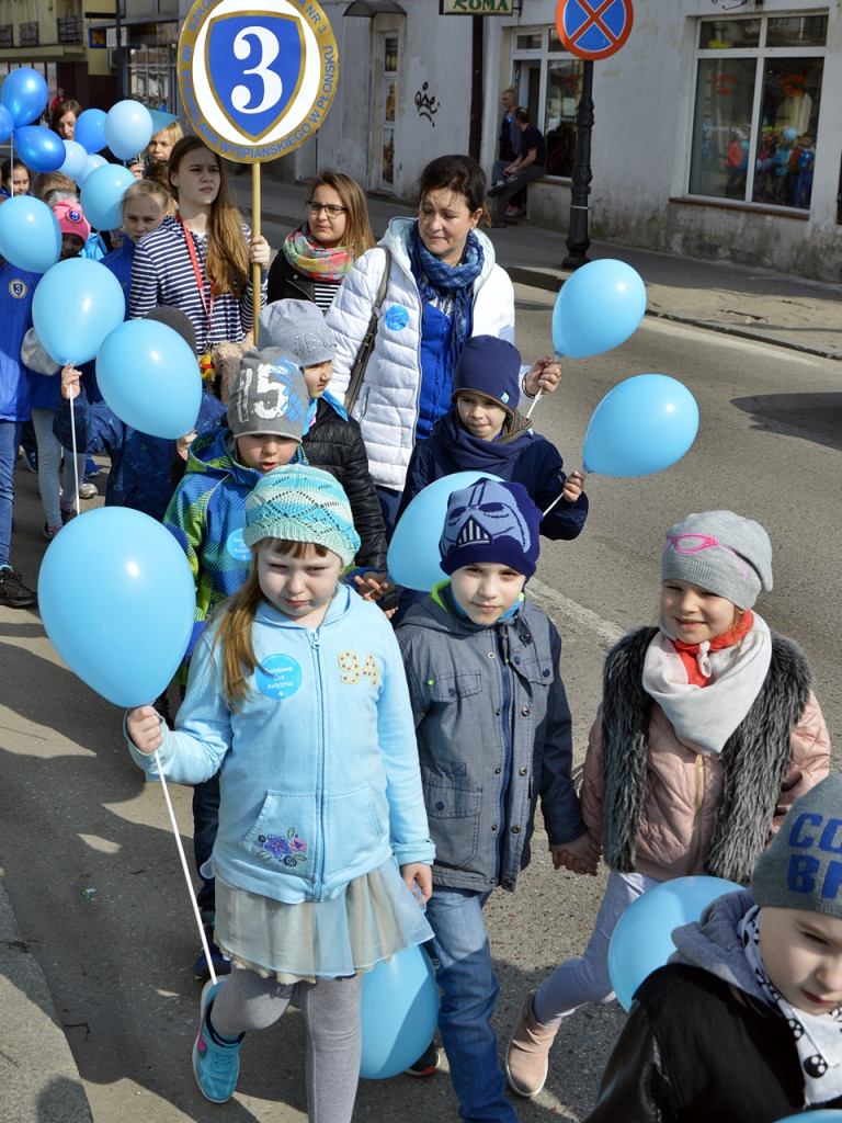 Płońsk w niebieskich barwach [FOTORELACJA]
