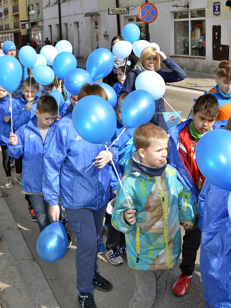 Płońsk w niebieskich barwach [FOTORELACJA]