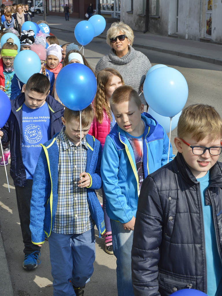 Płońsk w niebieskich barwach [FOTORELACJA]