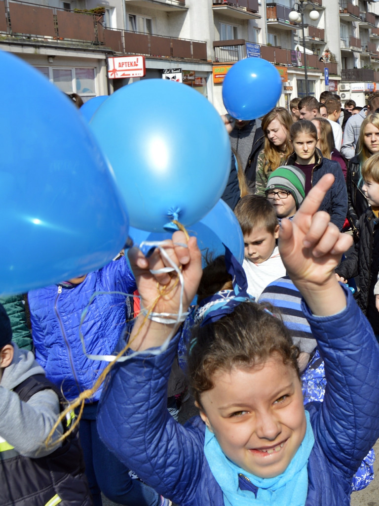 Płońsk w niebieskich barwach [FOTORELACJA]