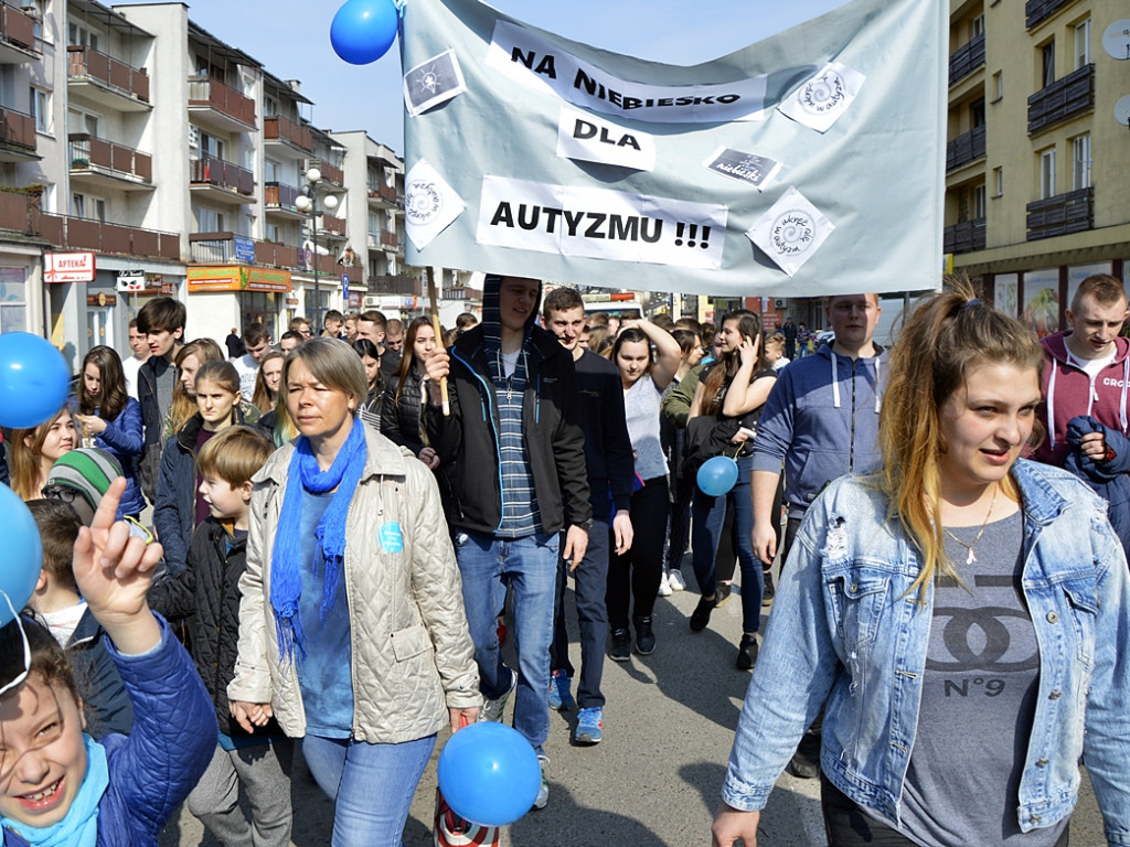Płońsk w niebieskich barwach [FOTORELACJA]