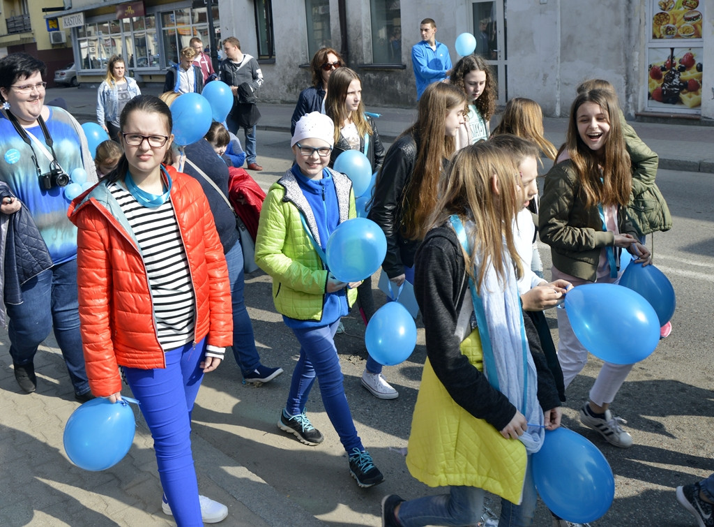 Płońsk w niebieskich barwach [FOTORELACJA]