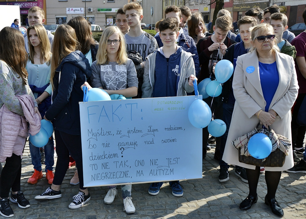 Płońsk w niebieskich barwach [FOTORELACJA]