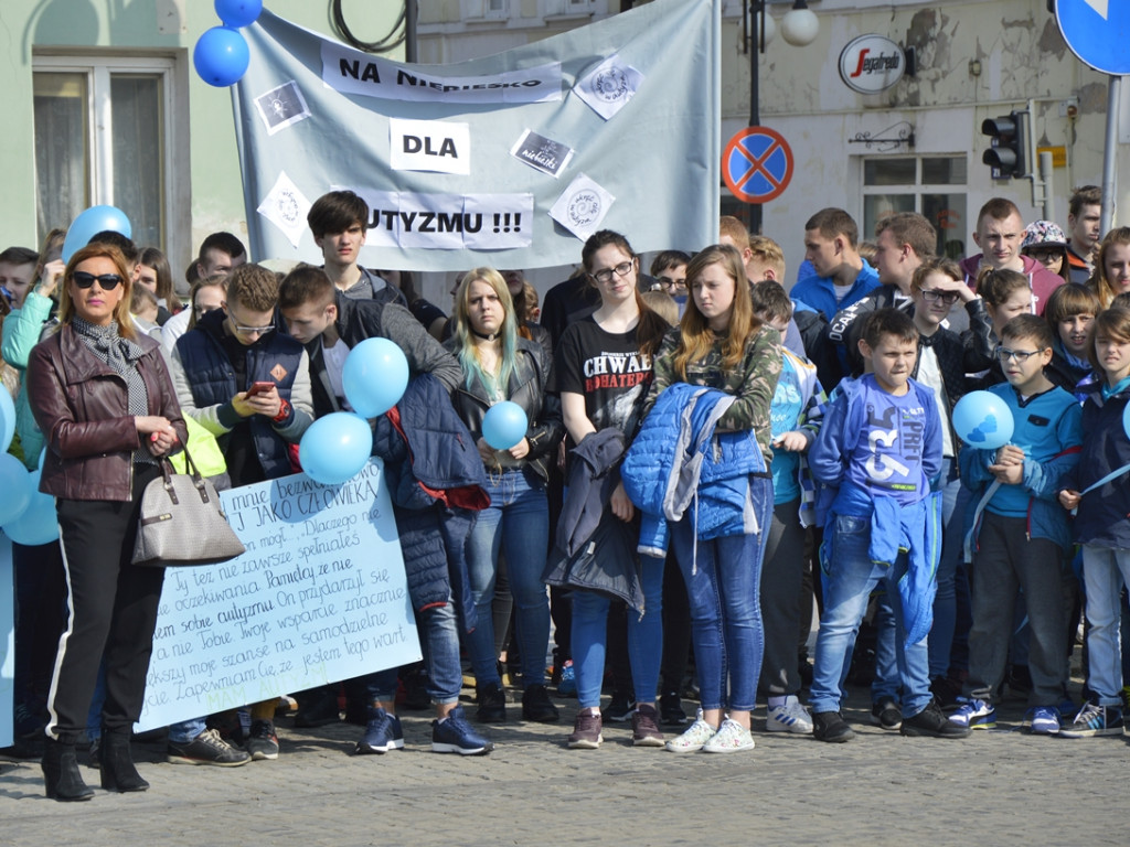 Płońsk w niebieskich barwach [FOTORELACJA]