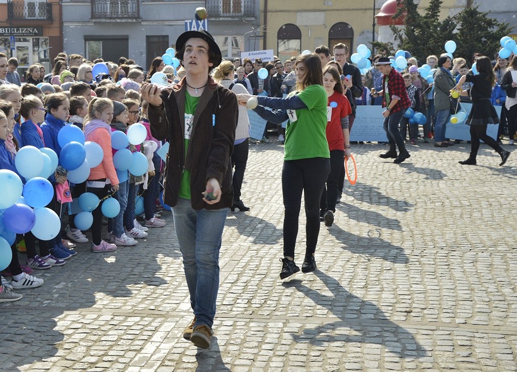 Płońsk w niebieskich barwach [FOTORELACJA]