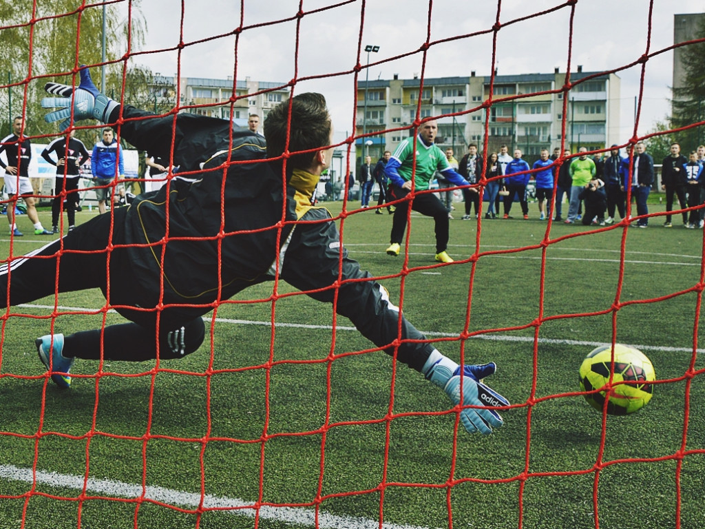 Obroniony karny i wybuch radości piłkarzy INEX-u [FOTORELACJA]