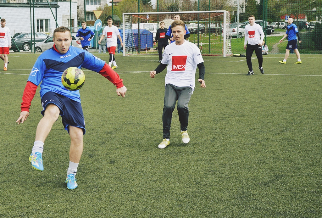 Obroniony karny i wybuch radości piłkarzy INEX-u [FOTORELACJA]