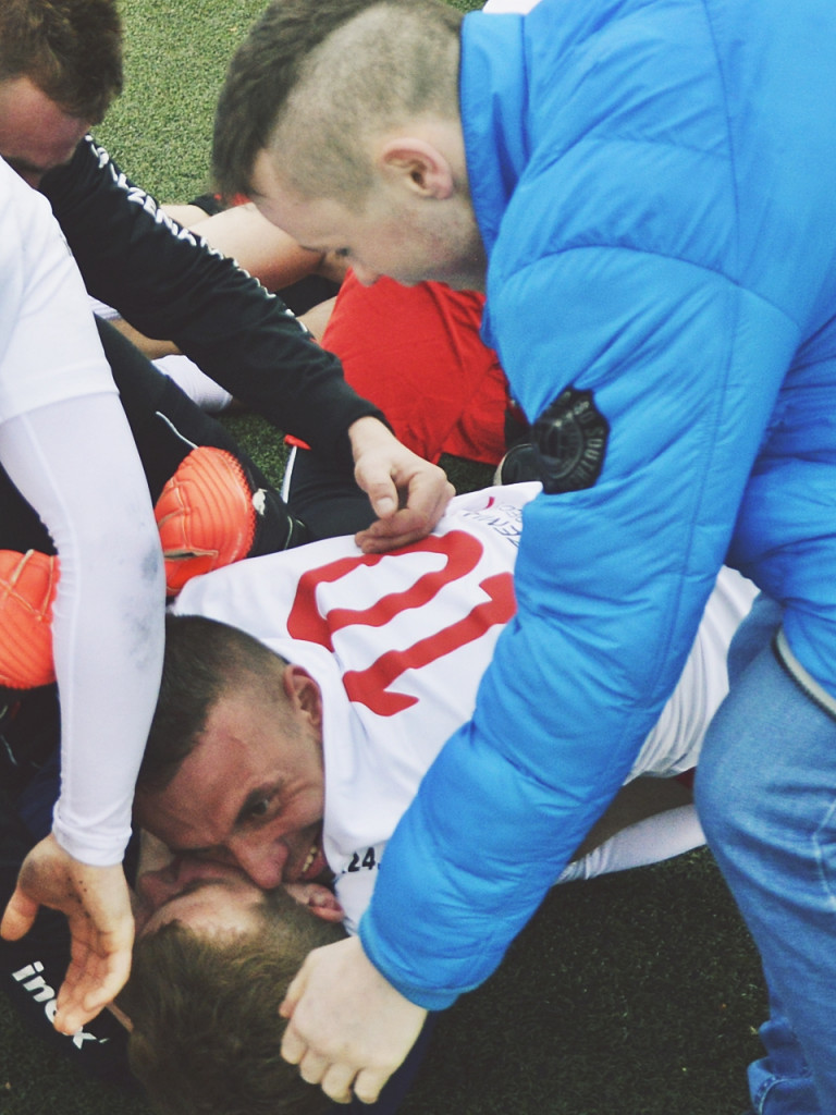 Obroniony karny i wybuch radości piłkarzy INEX-u [FOTORELACJA]