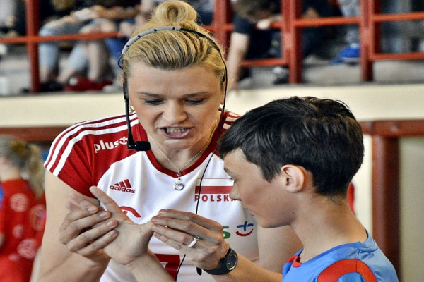 Małgorzata Glinka zachęca dzieci do uprawiania sportu [FOTORELACJA]