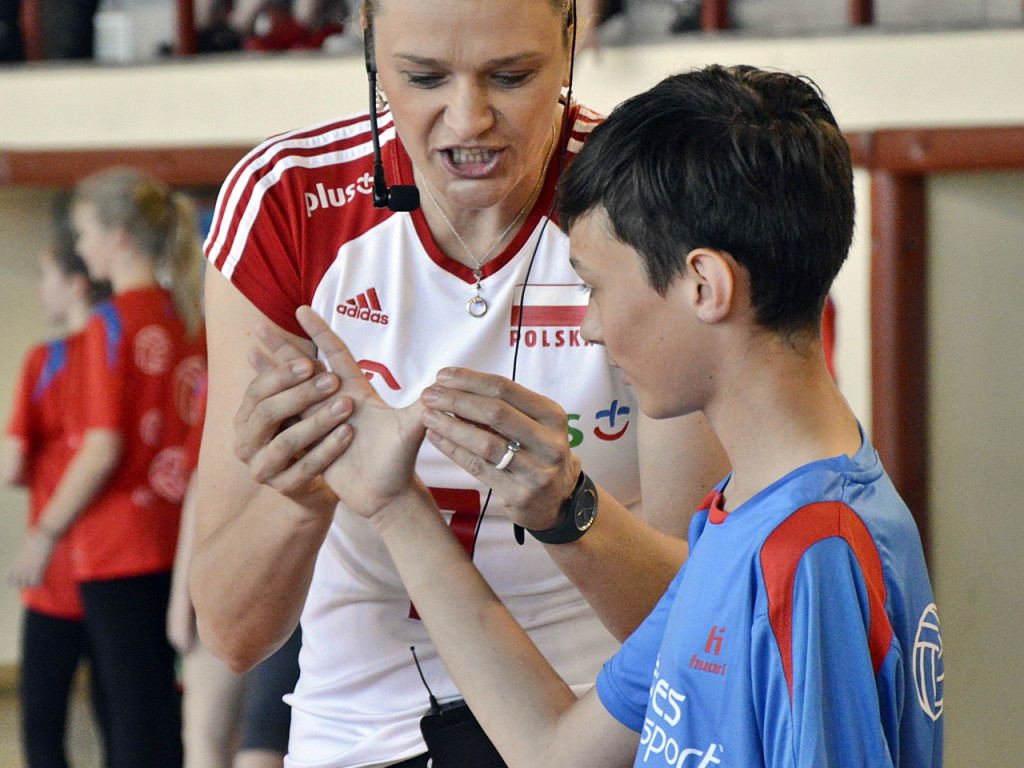 Małgorzata Glinka zachęca dzieci do uprawiania sportu [FOTORELACJA]
